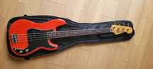 Fender Player II Precision Bass Coral Red, pokrowiec, gwarancja