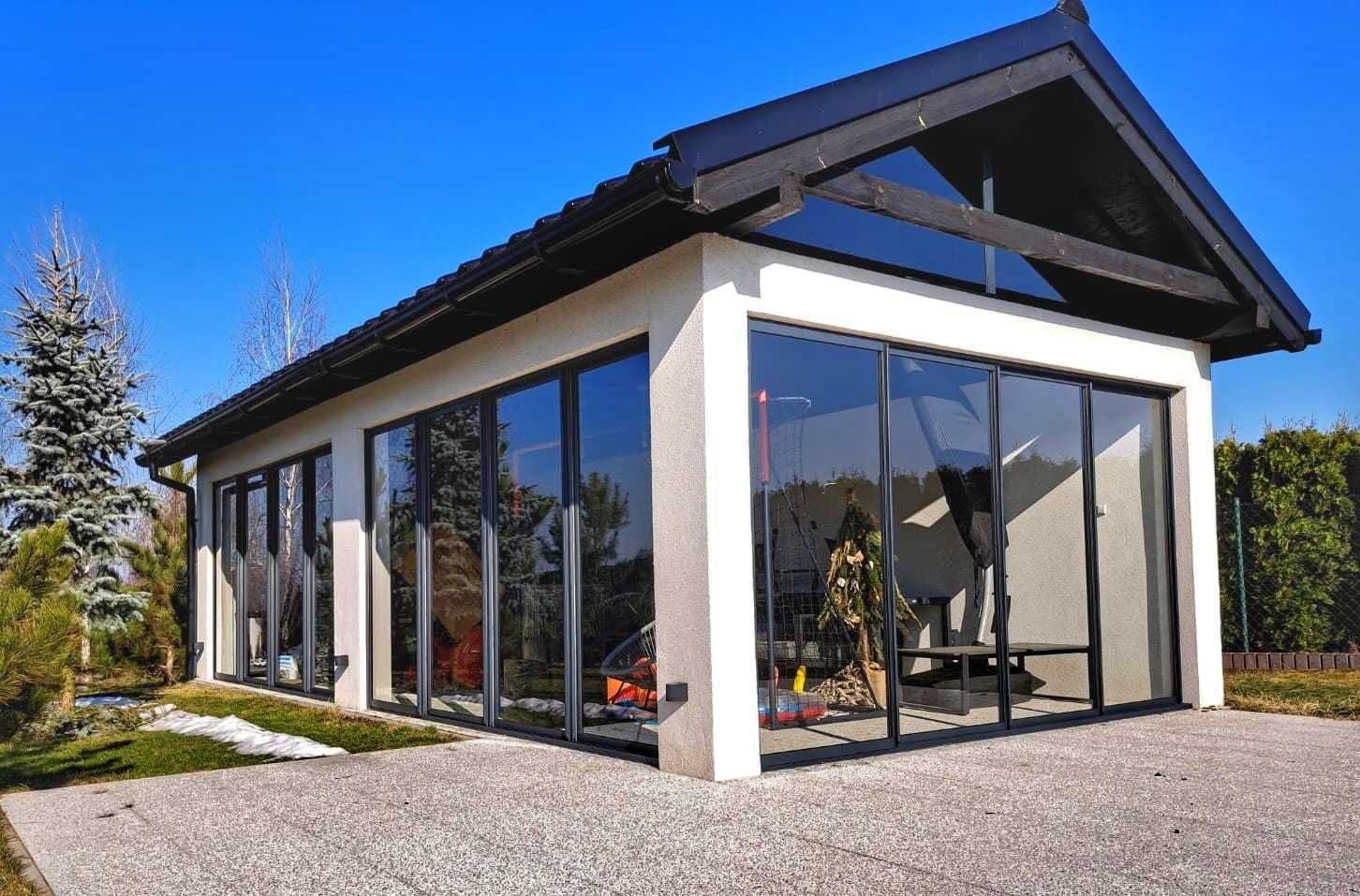 Zadaszenie tarasu, pergola, ogród zimowy, szklany, patio, oranżeria