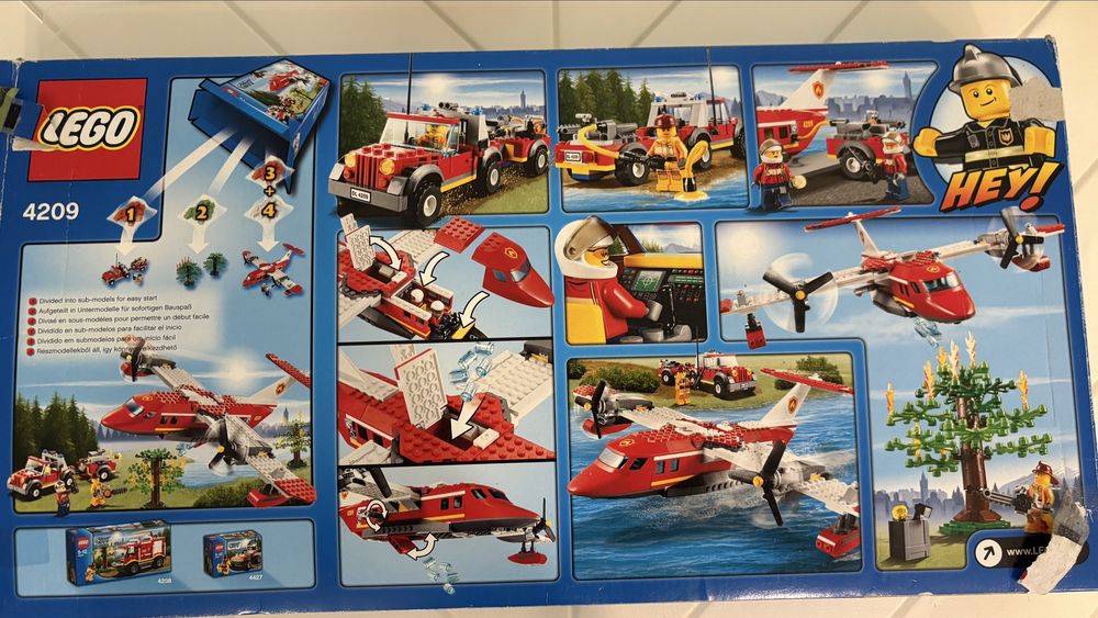Lego city 4209 aviao