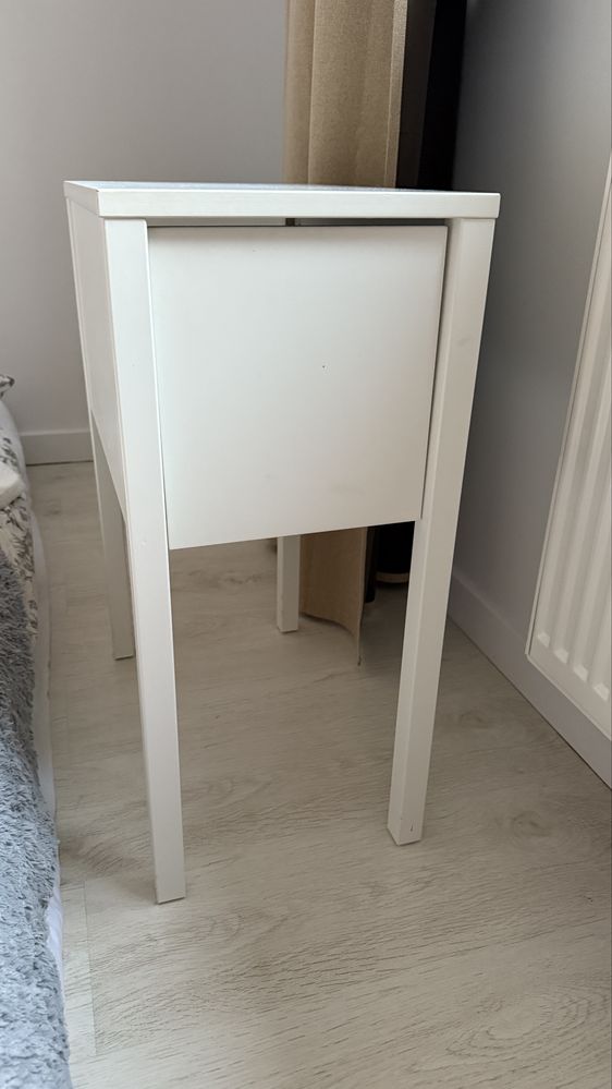 IKEA NORDLI - stolik nocny biały z szufladą Warszawa