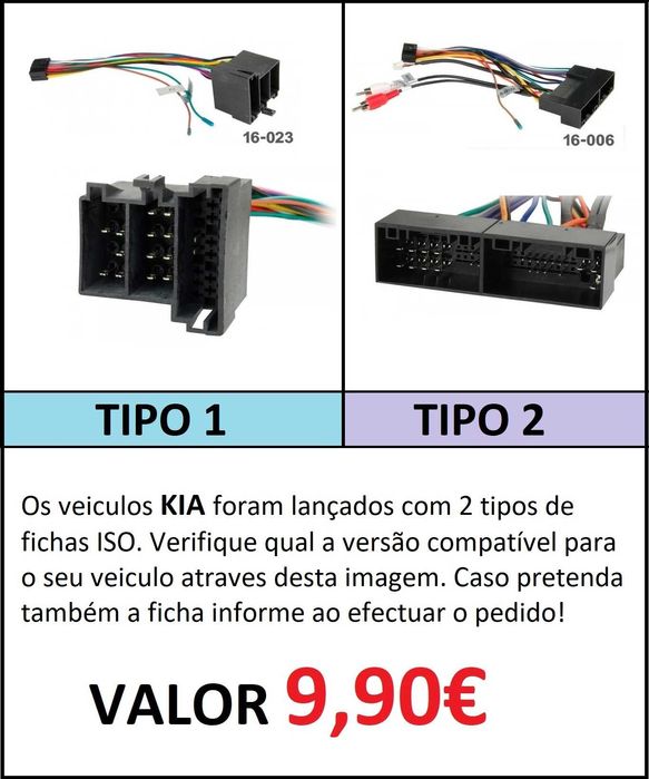 (NOVO) Rádio 2DIN • KIA Venga / Sportage / Optima • Android [4+32GB]