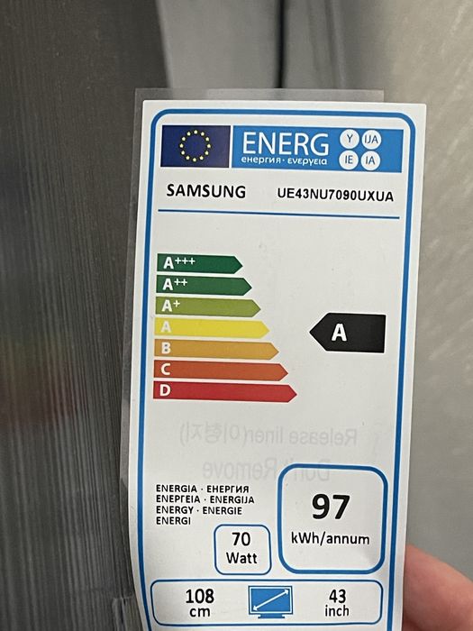 Телевізор Samsung UE43NU7090 Smart TV