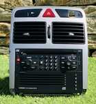Autoradio e consola pegeout 307