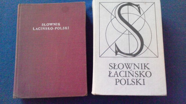 PWN Słownik łacińsko polski wydanie z 1957 i z 1986