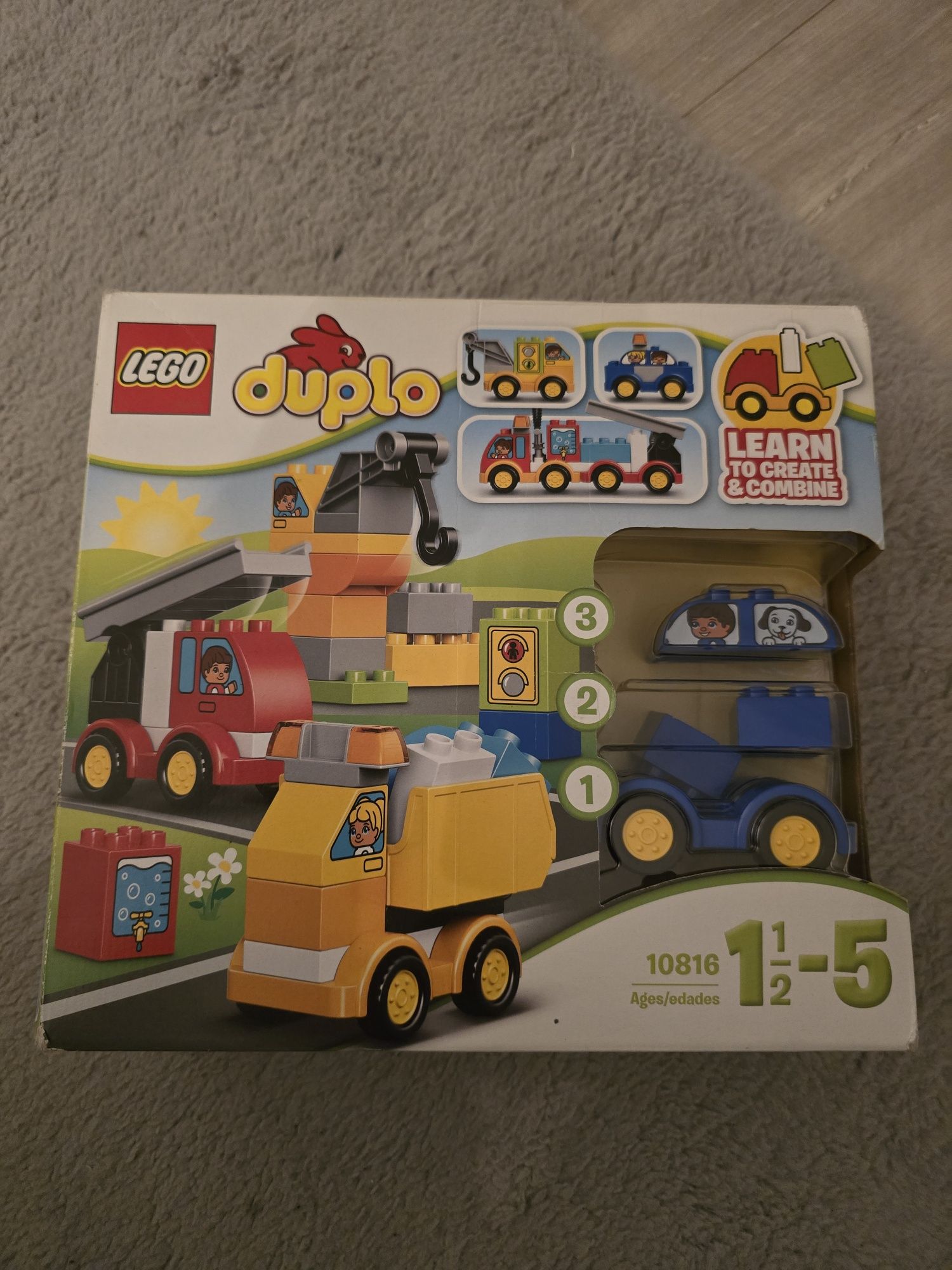 LEGO Duplo Moje pierwsze pojazdy 10816