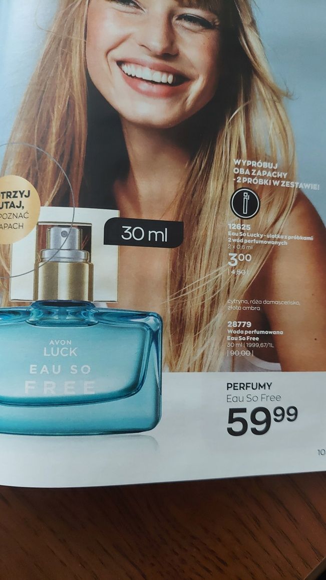 Avon Luck eau so free