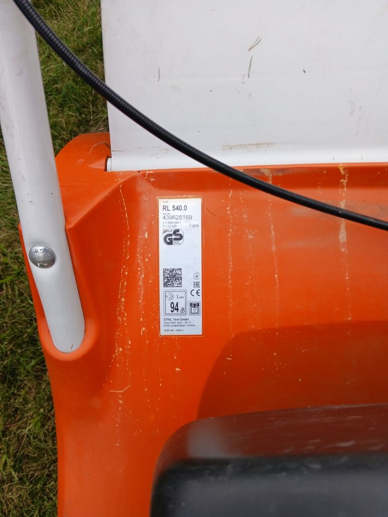 Wertykulator Stihl RL540 + kosz