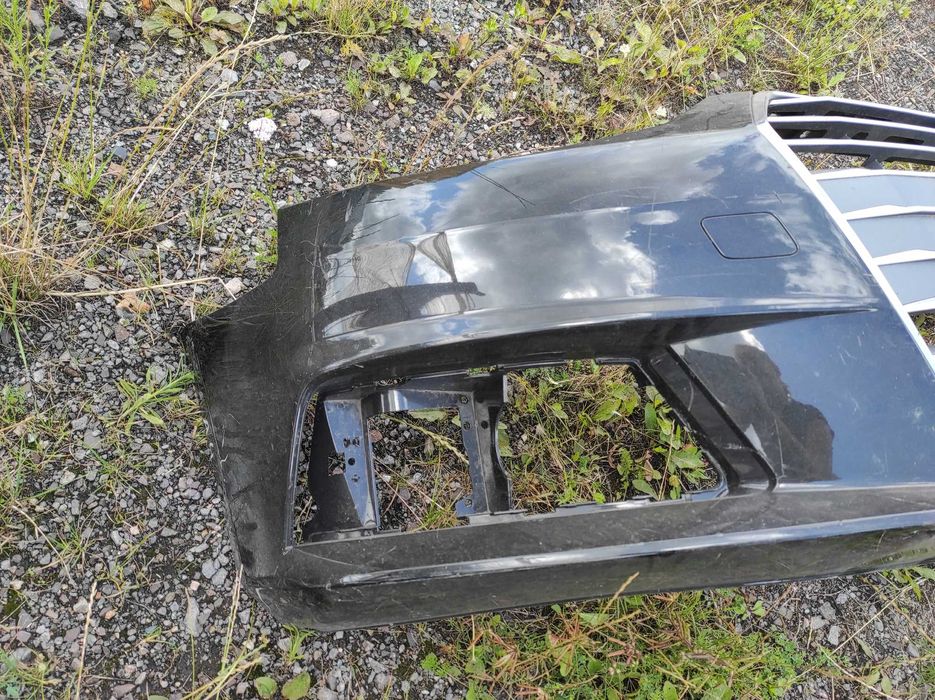 Audi A4 B9 brillantschwarz 2015-19 zderzak przedni FV dostawa