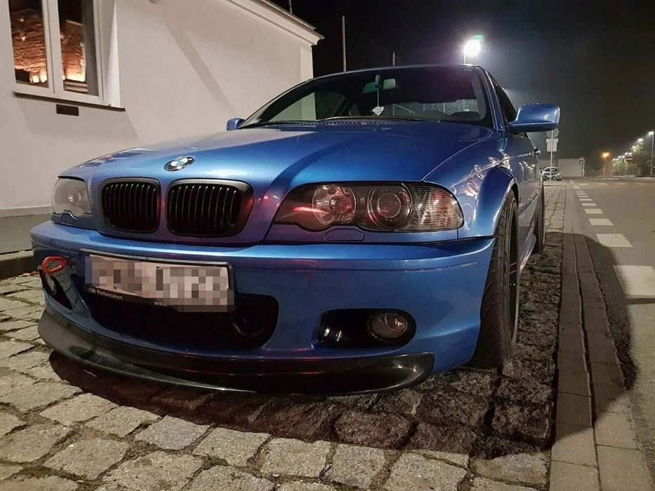 BMW 3 E46 M PAKIET CSL PRZEDNIA DOKŁADKA ZDERZAKA PODKŁAD