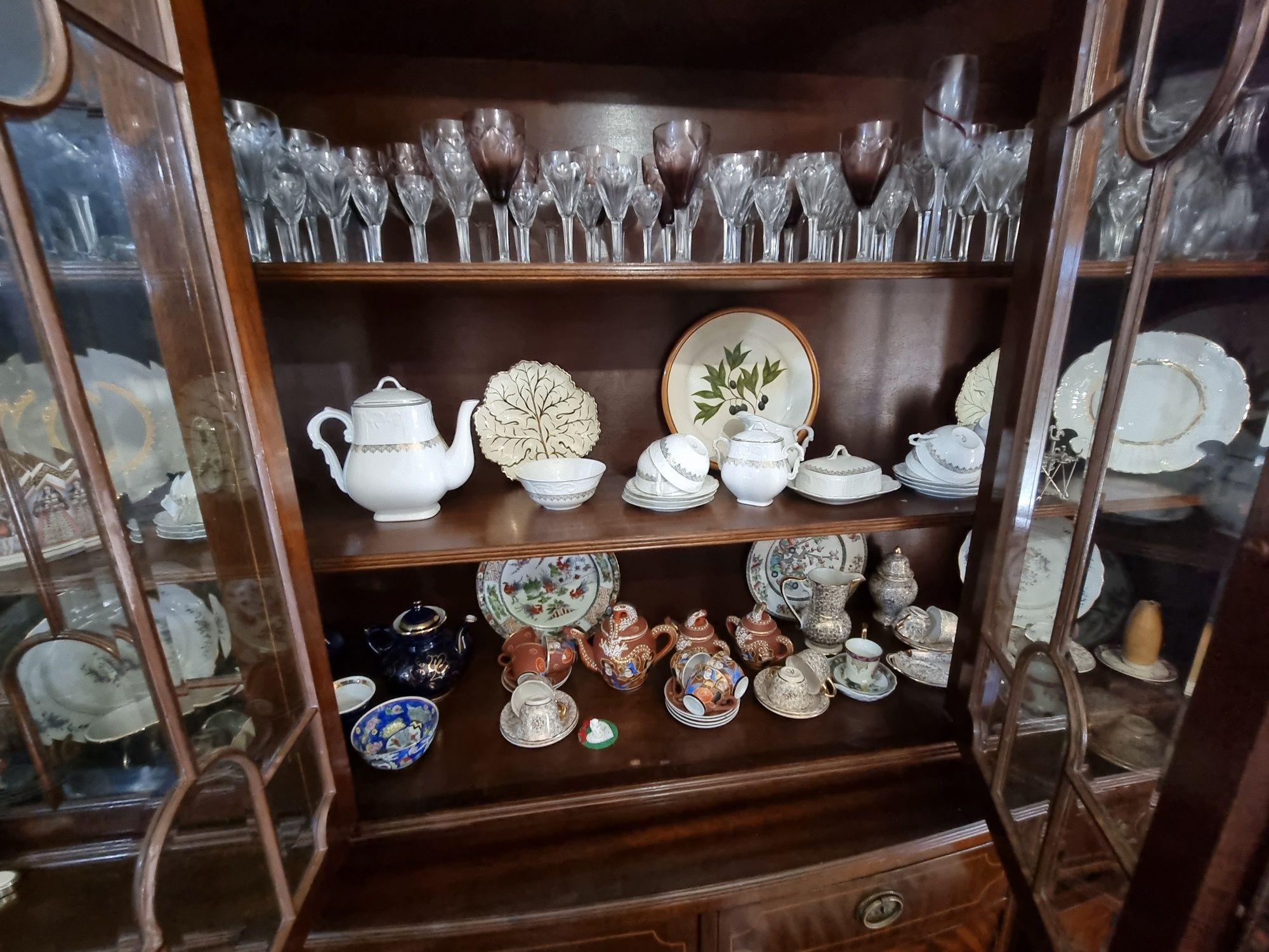 Loiças antigas para decoração