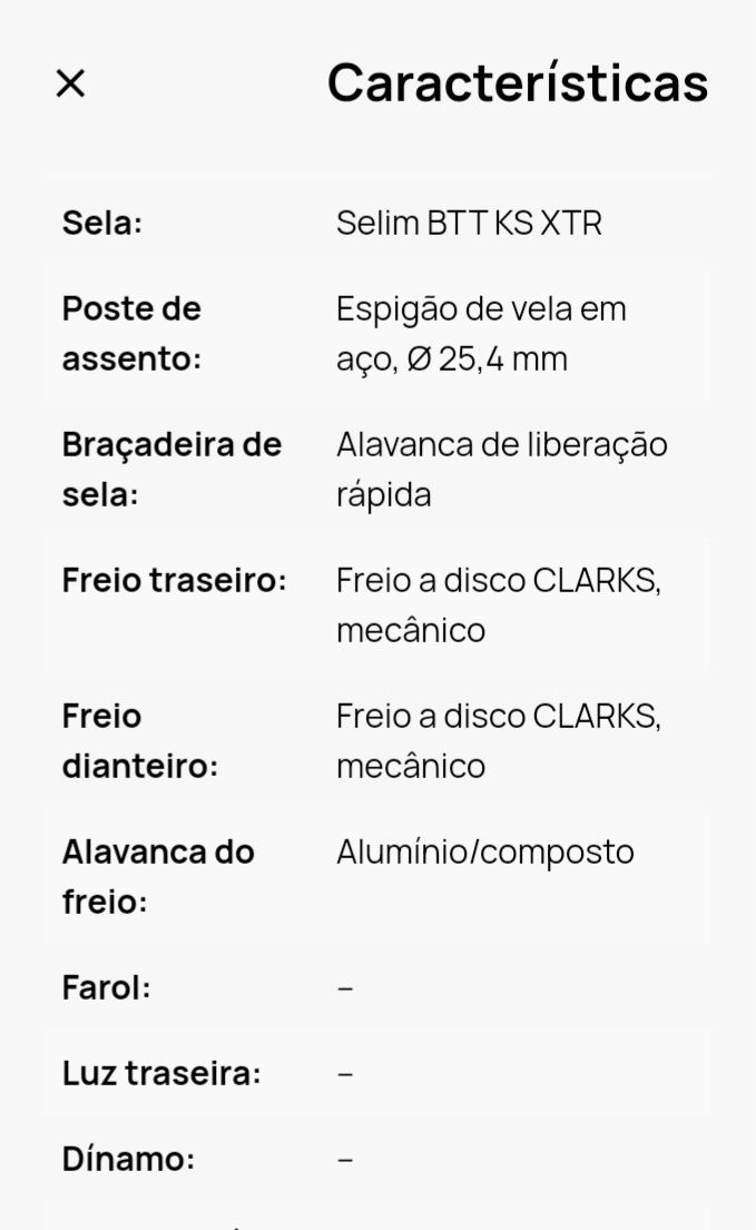 Bicicleta como nova importada