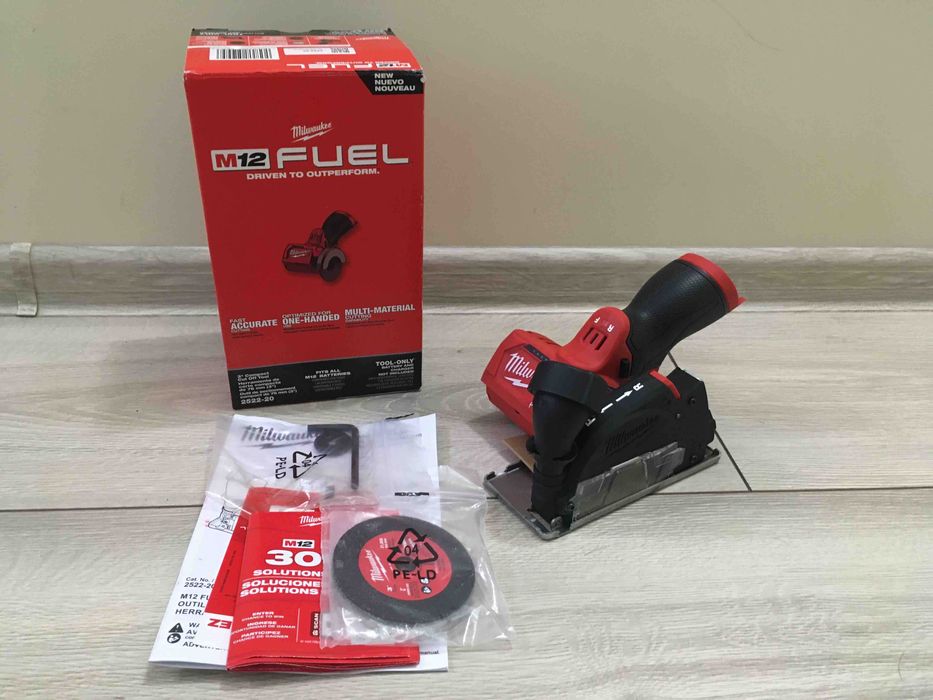Milwaukee M12 2522-20 (FCOT-0) Бесщеточный угловой резак/болгарка