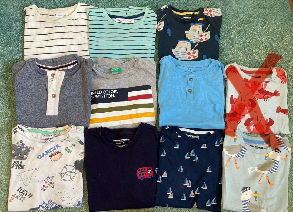 koszulki t-shirty Next H&M 116 // za sztukę!