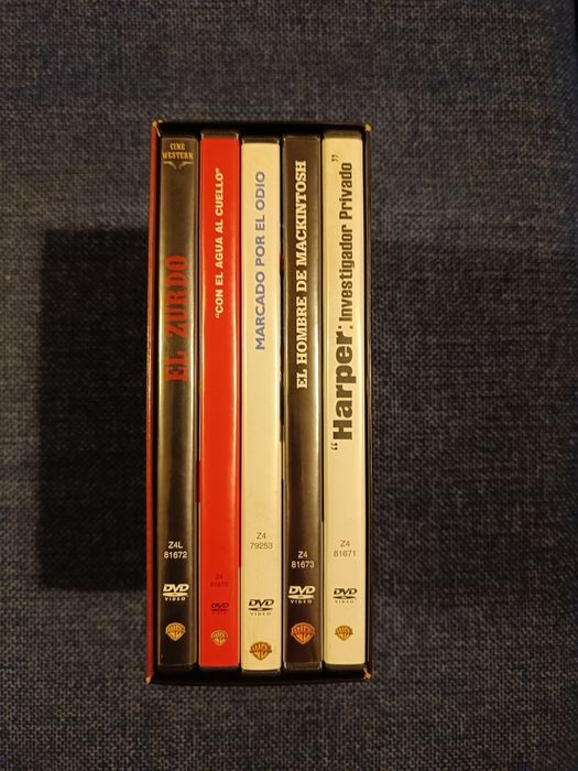 Coleção Paul Newman em DVD - 5 filmes (portes grátis)