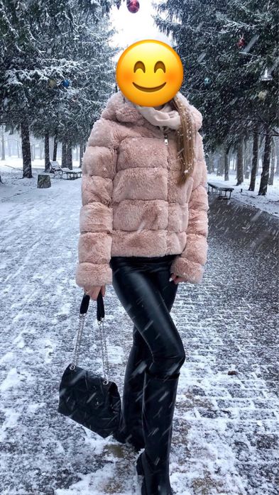 Шубка жіноча екошуба верхній одяг демісезон