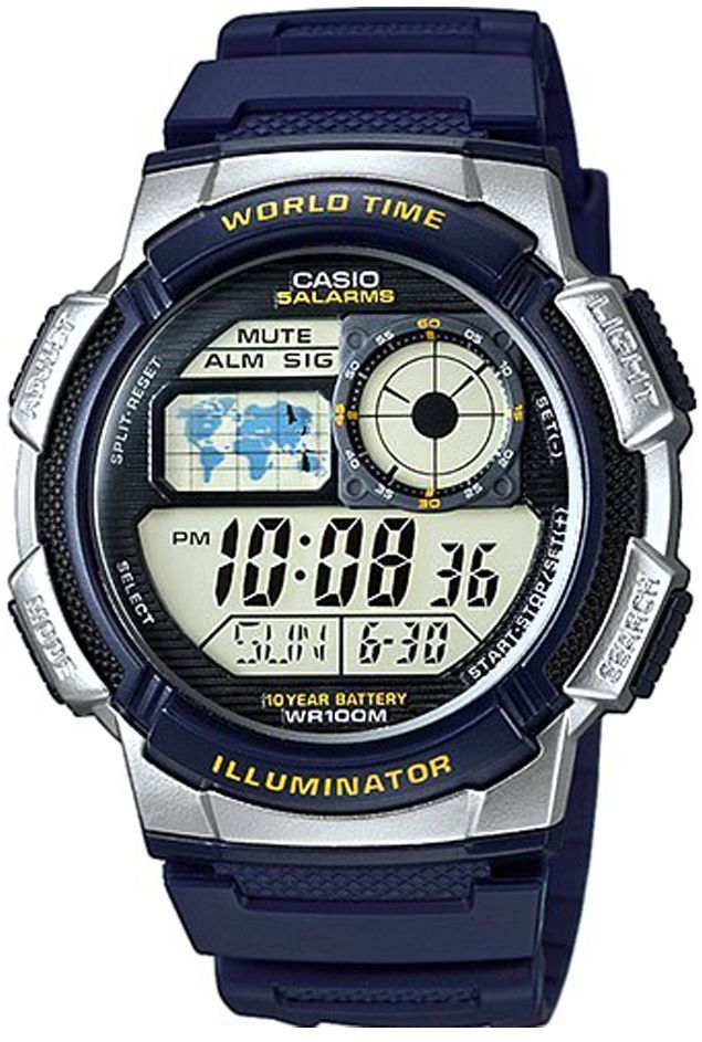 zegarek męski casio ae-1000w-2avdf + box