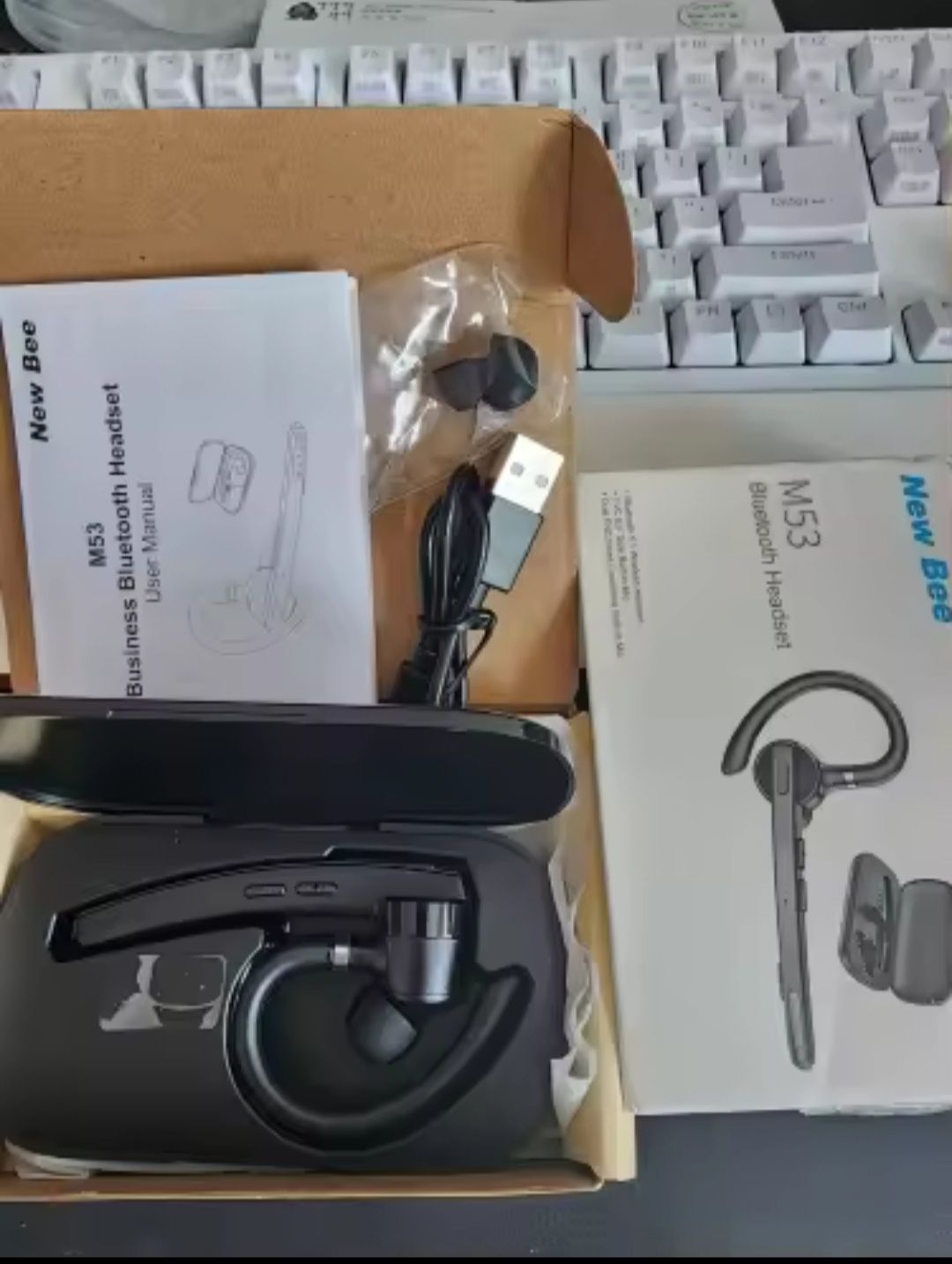 Гарнітура Bluetooth New Bee M53 Оригінал