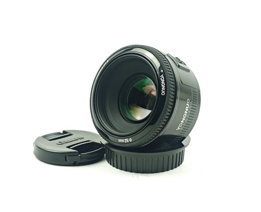Об'єктив Yongnuo YN 50mm F1,8 для Canon EF / EF-S (50мм, портретник)