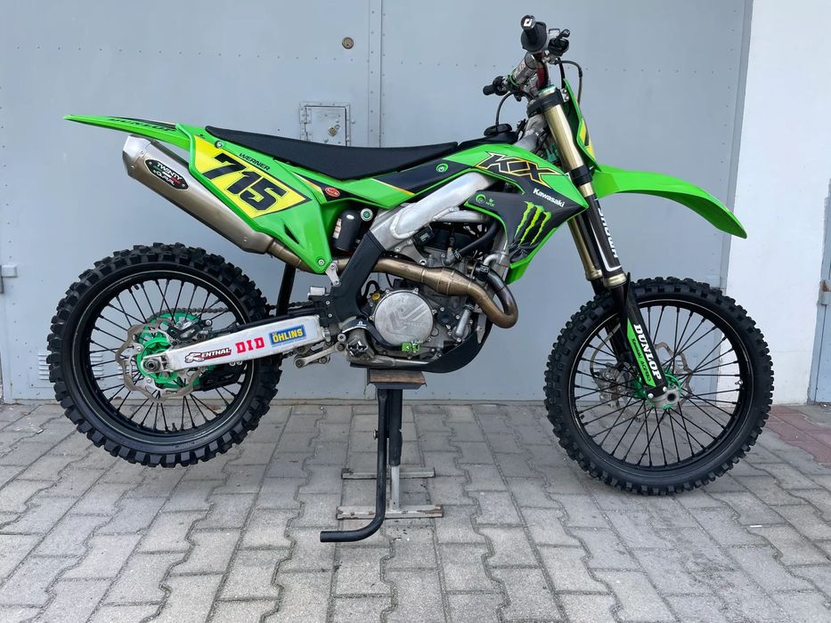 Kawasaki KX Kawasaki KXF450 KXF-450 KX450F rok 2021 cross enduro zamiana offroad