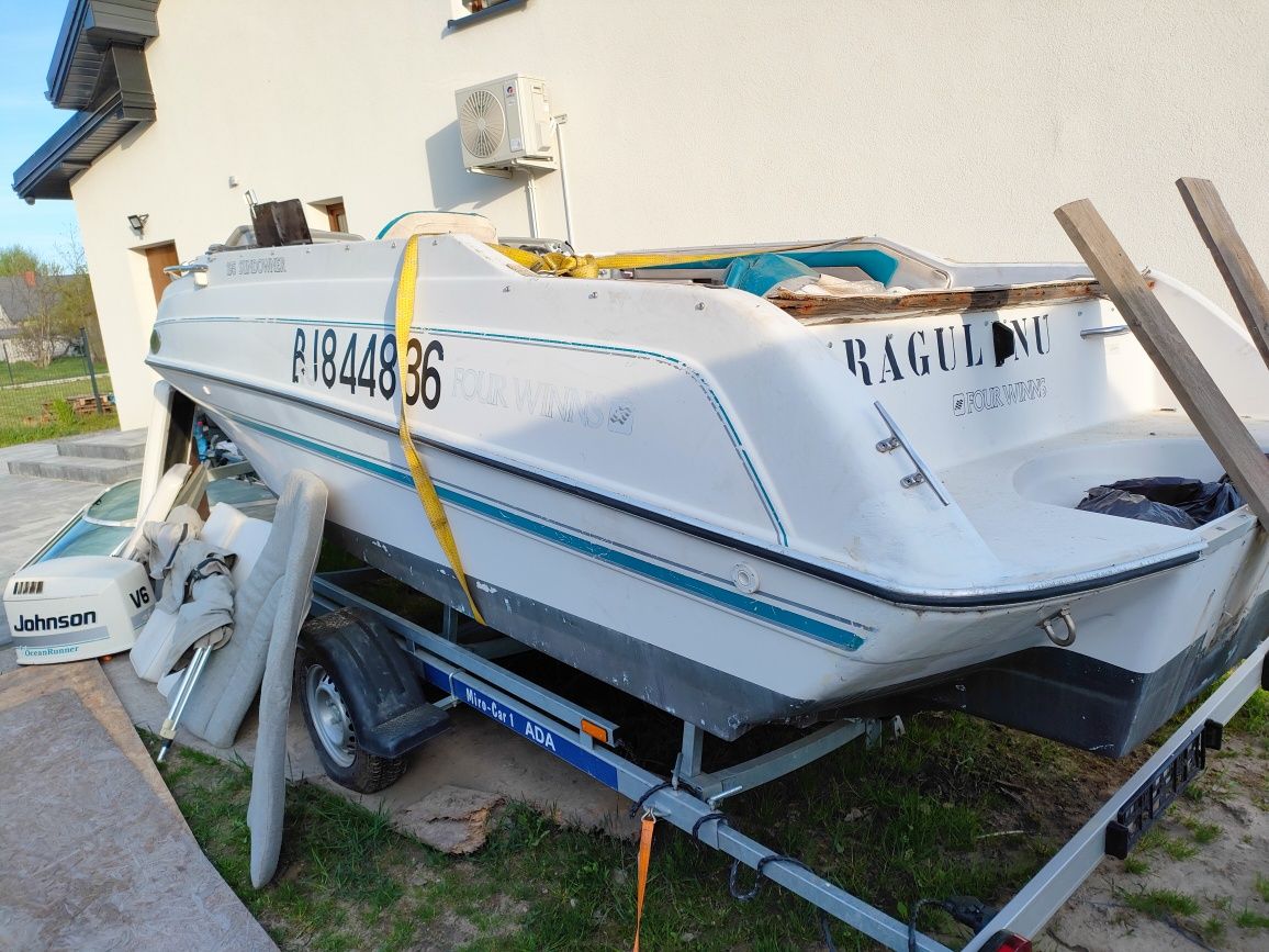 Motorówka Four wins sundowner 195
