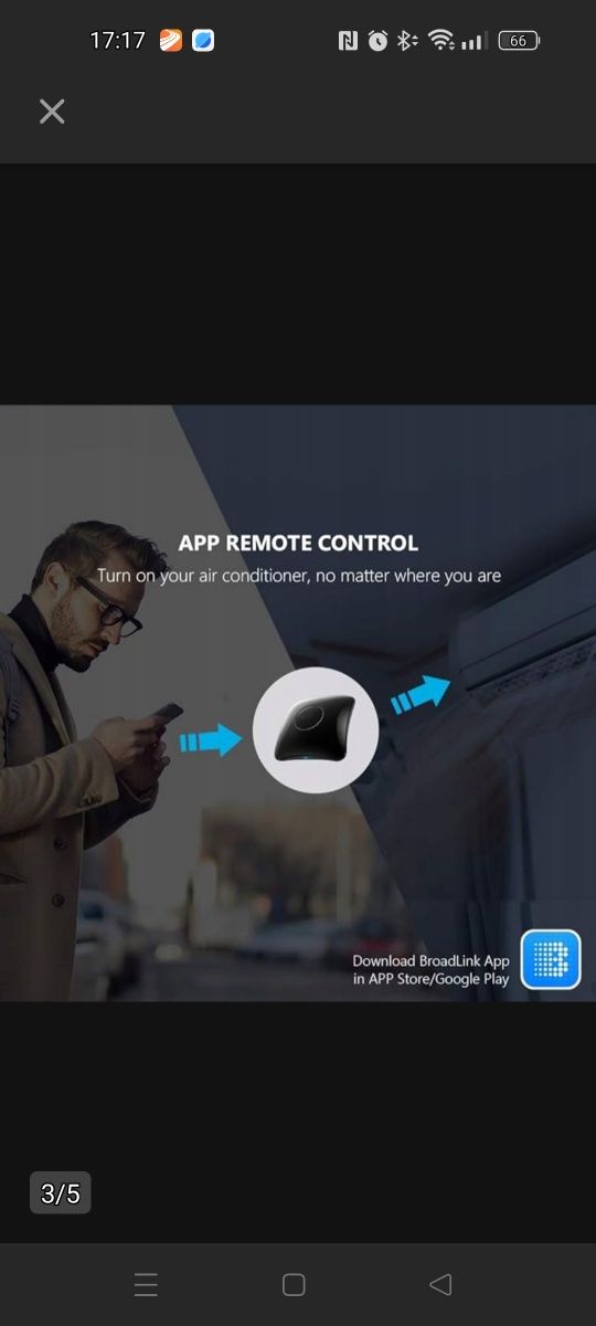 Uniwersalny pilot BROADLINK RM4 PRO IR i RF do Smart home