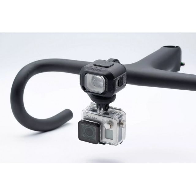 Lampka rowerowa przednia mocna MOON TITAN MAX z uchwytem GoPro 1700LM