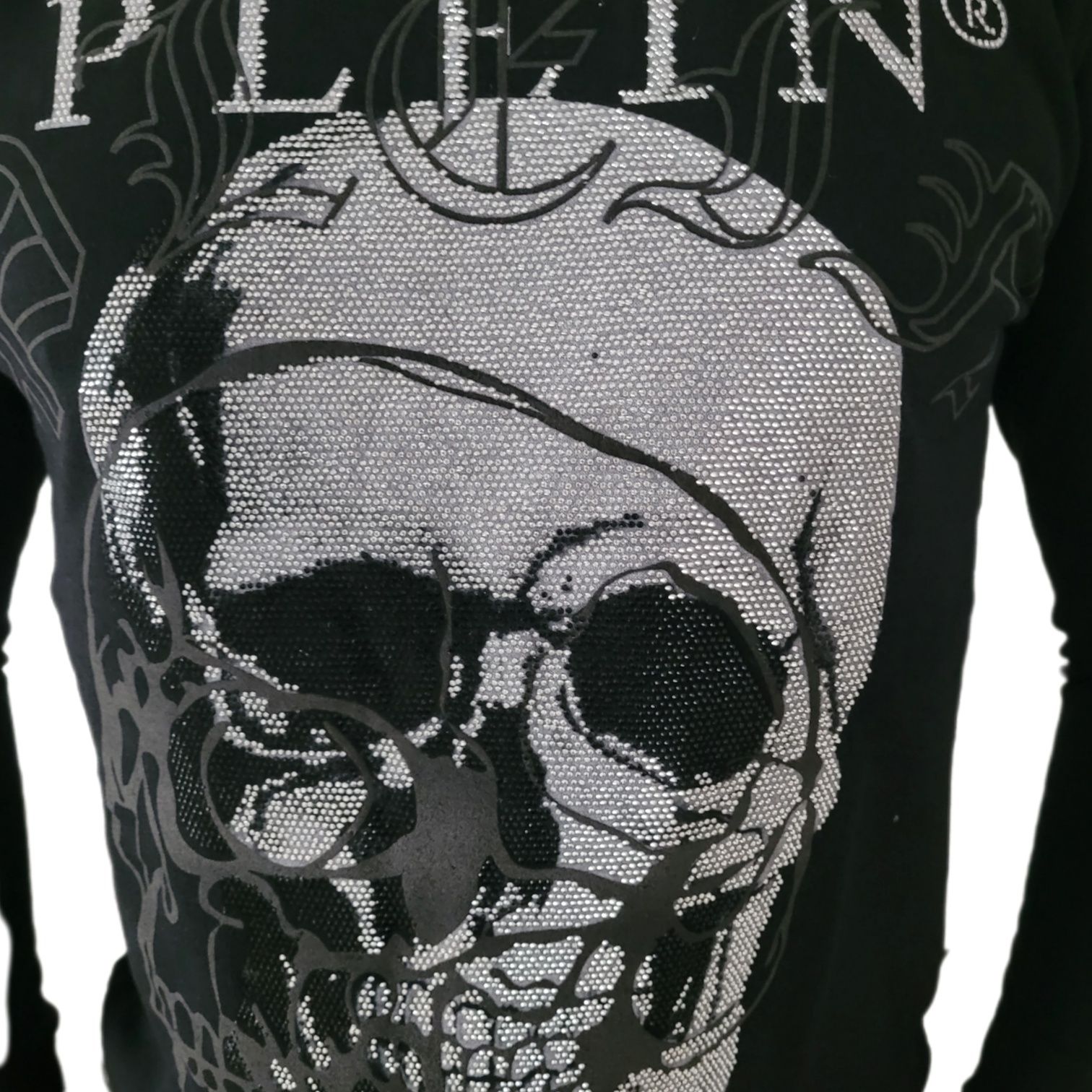 Philipp Plein Bluza Skull zdobienia Wyprzedaż