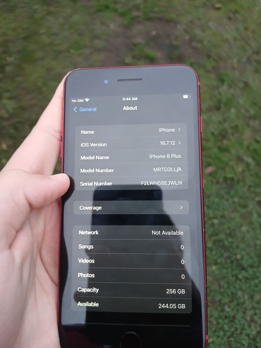 IPhone 8+ 256gb / Product Red