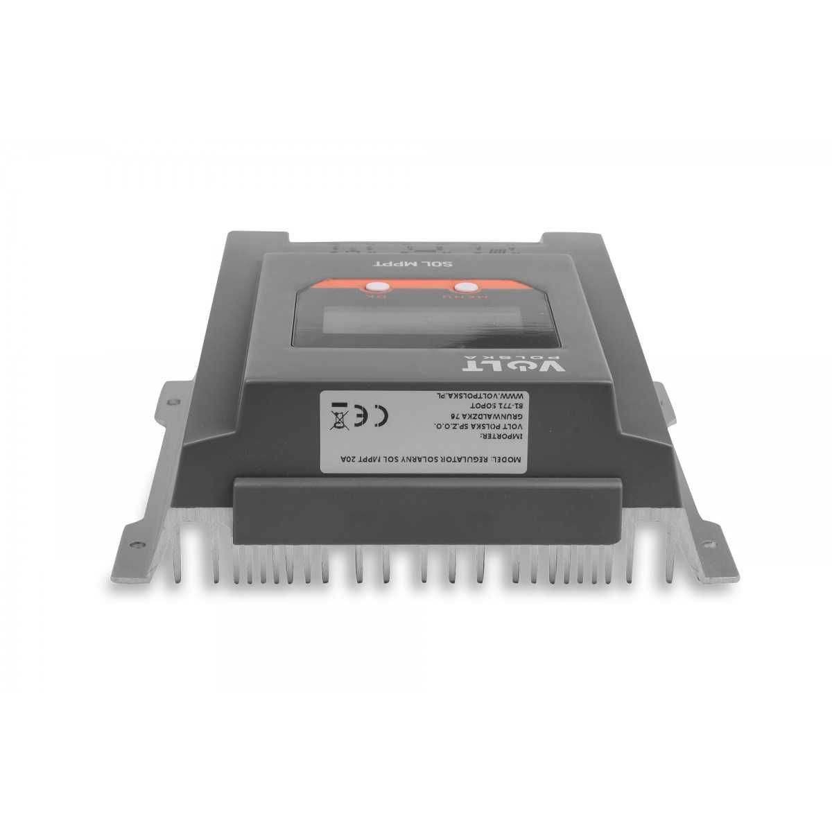 Regulator napięcia fotowoltaika VOLT MPPT 20A