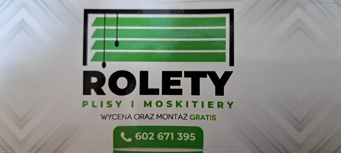 Plisy Rolety moskitiery