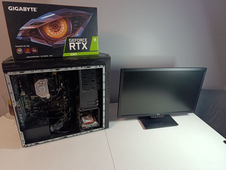 Komputer stacjonarny i5 9600,3060 12gb