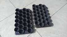Paleta z doniczkami 2x po 24