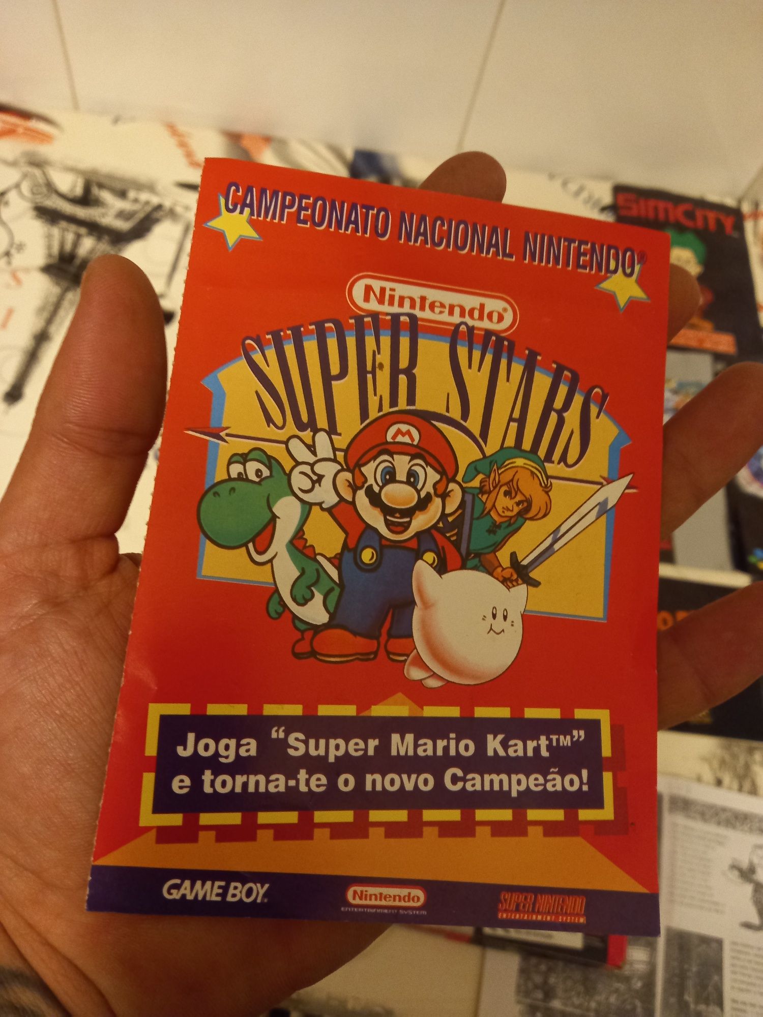 Super Nintendo manuais de jogos