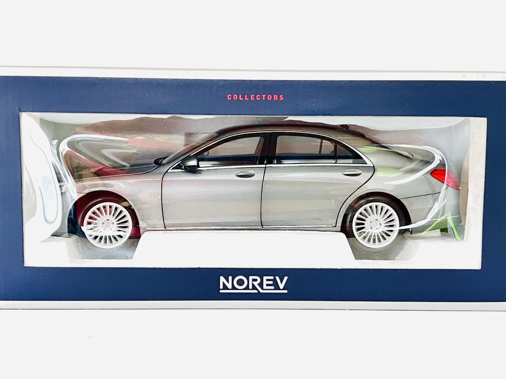 Mercedes-Benz S-Klasse V222 silver metallic Norev 1/18 full open