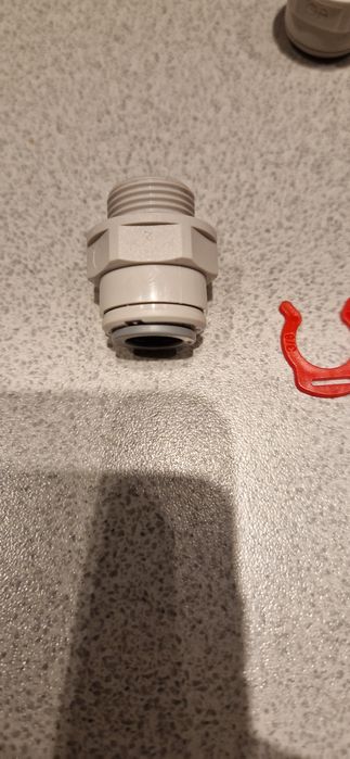 Prostka złączka John Guest 3/8 cala