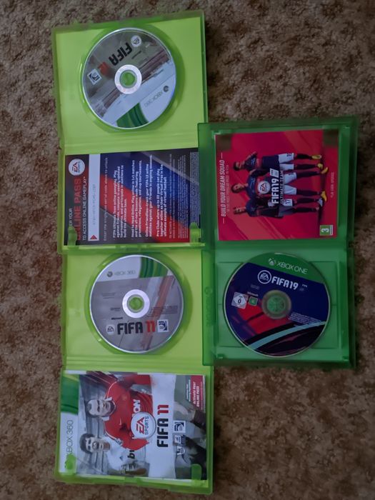 Диск игра Xbox Fifa 11,12,19