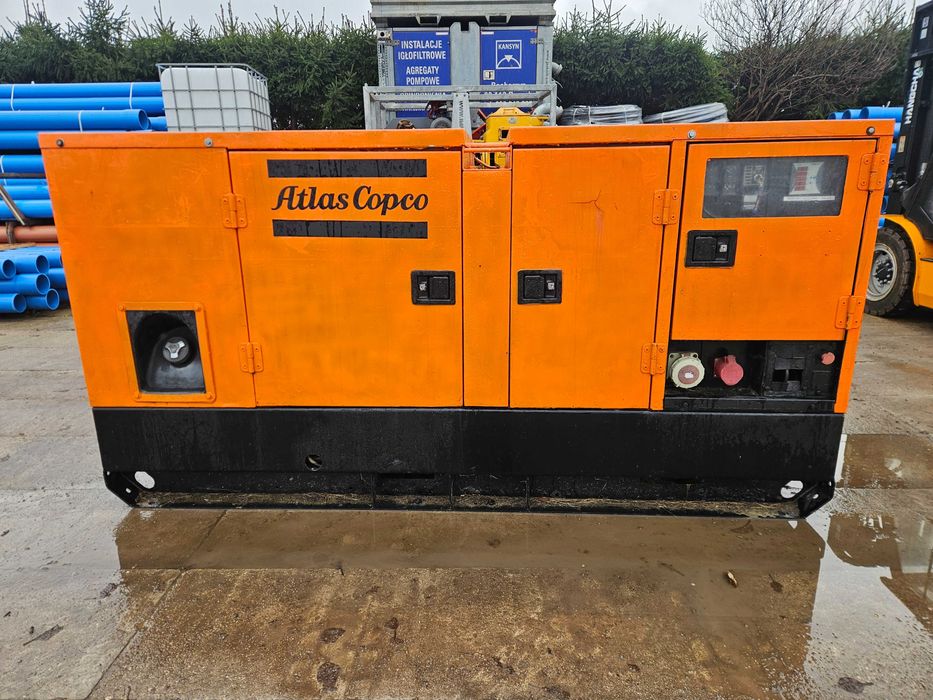 Agregat prądotwórczy AtlasCopco 50kva 125A