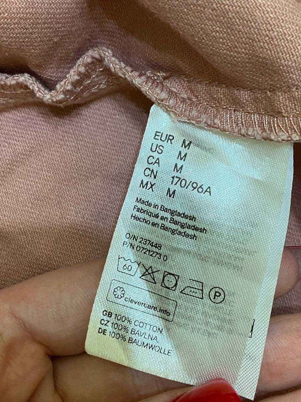 Джинсовка H&M рожева