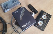 Шикарный кассетный плеер SONY Walkman WM-EX600 Видео работы