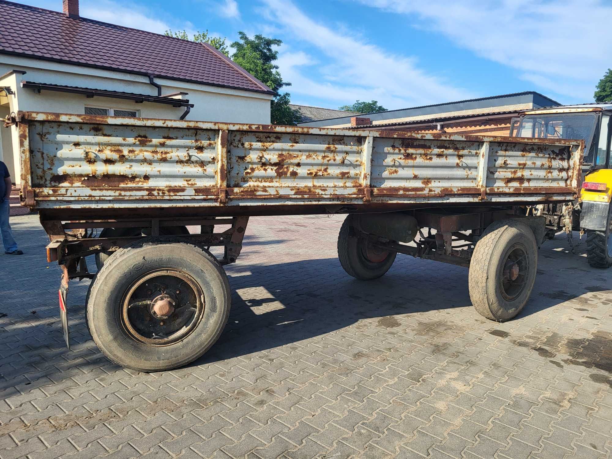 Autosan D-50,przyczepa 6 ton