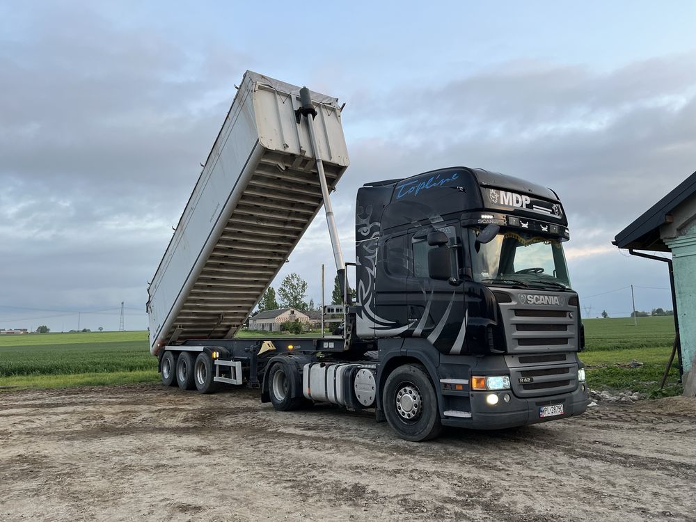 Scania R420 +wywrot schmit 2009
