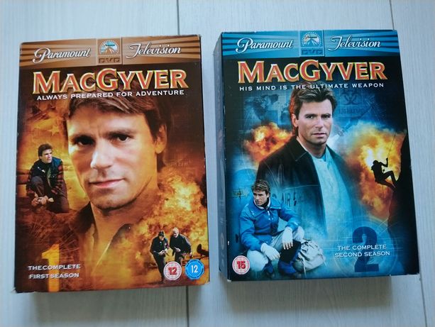 DVD video MacGyver 1 і 2 частини по 6 дисків на англійській мові
