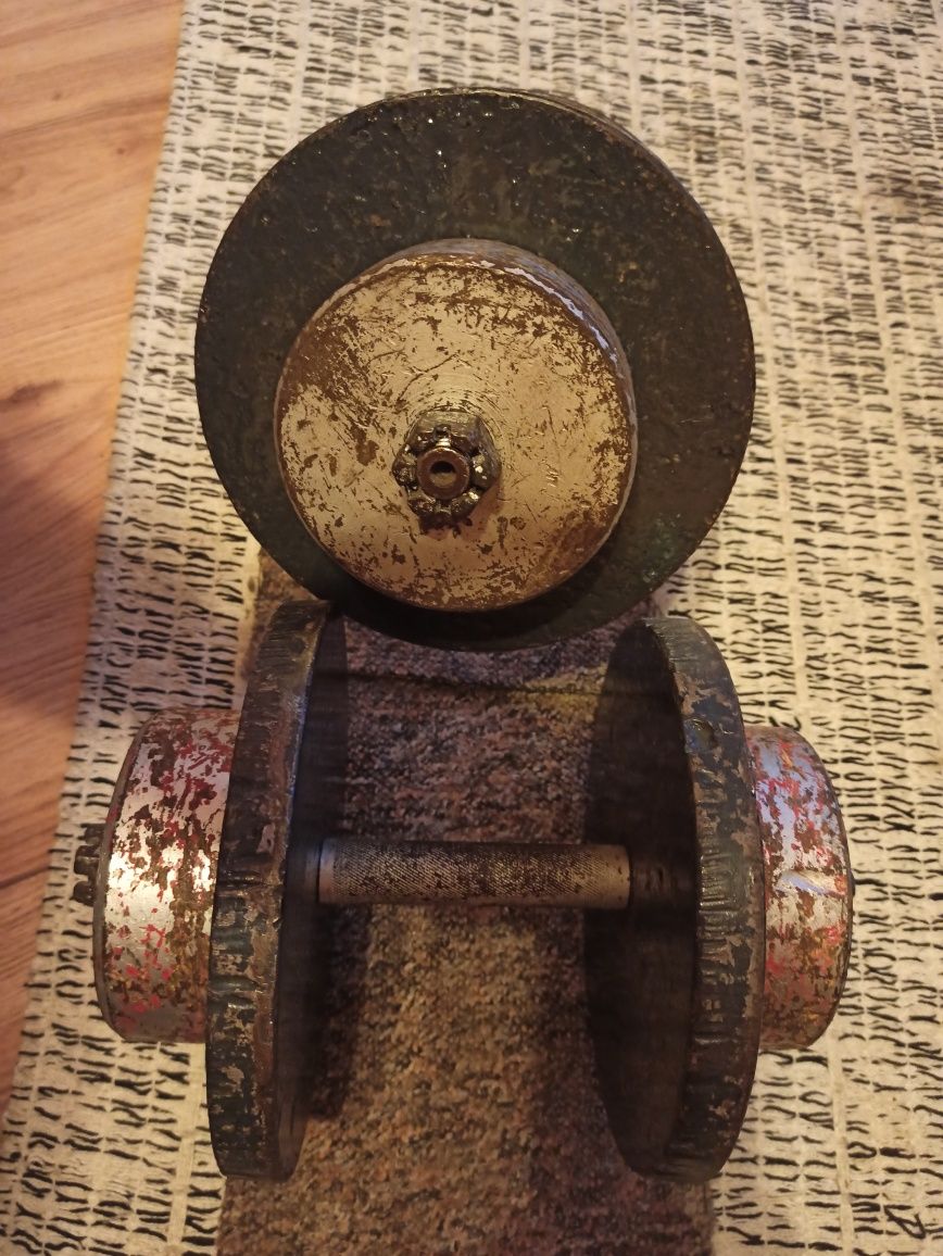 Hantle 2x19kg skręcane