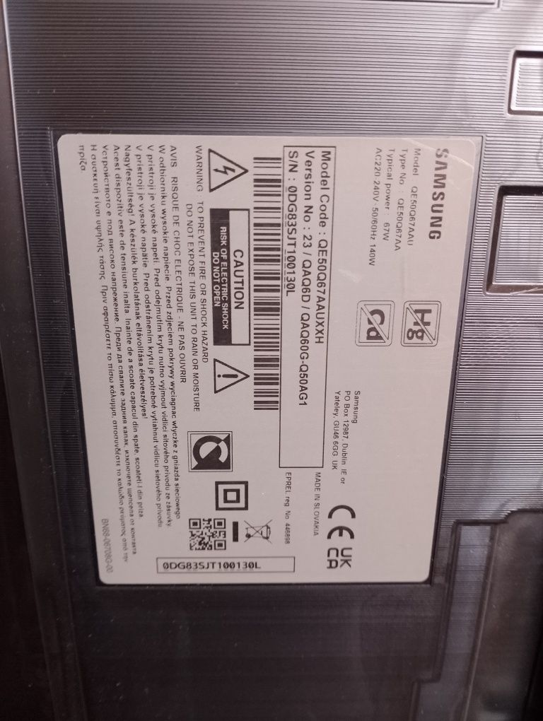 Samsung qe50q60aau