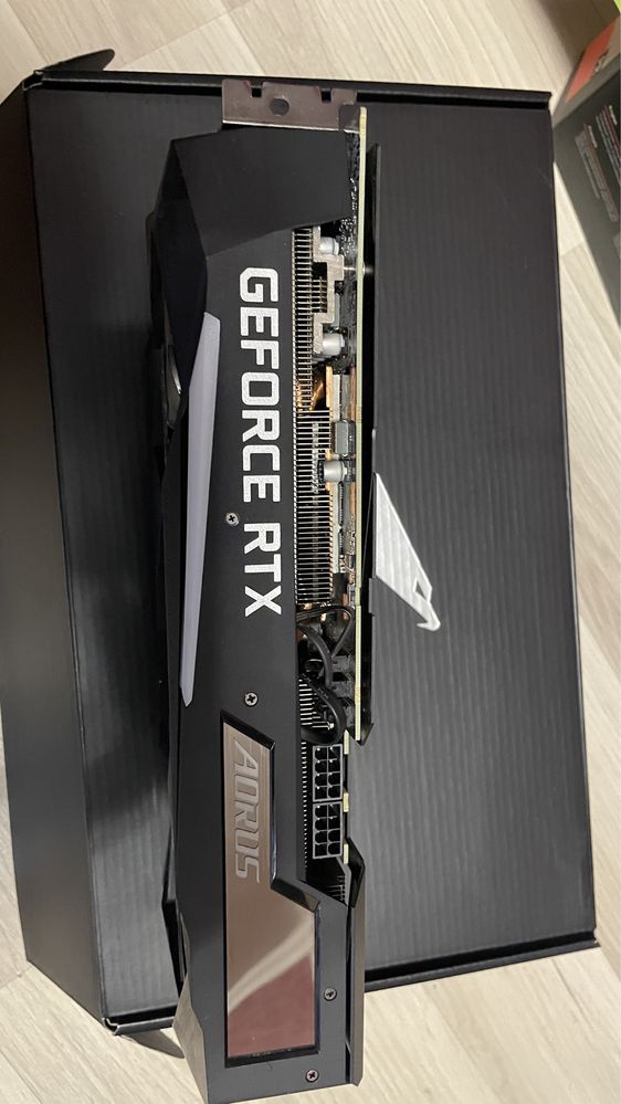 Відеокарта GIGABYTE AORUS GeForce RTX 3070 MASTER 8G