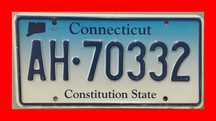 Tablica rejestracyjna CONNECTICUT USA oryginalna!!