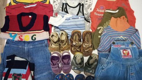 Детская одежда и обувь пакет вещей от 1 до 3 лет