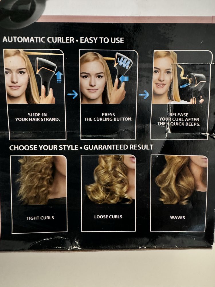 ROWENTA SO CURLS IÓNICO AUTOMATICO