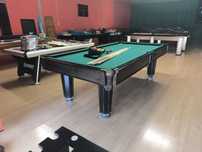 Mesa de snooker usada c/pano e acessórios novos
