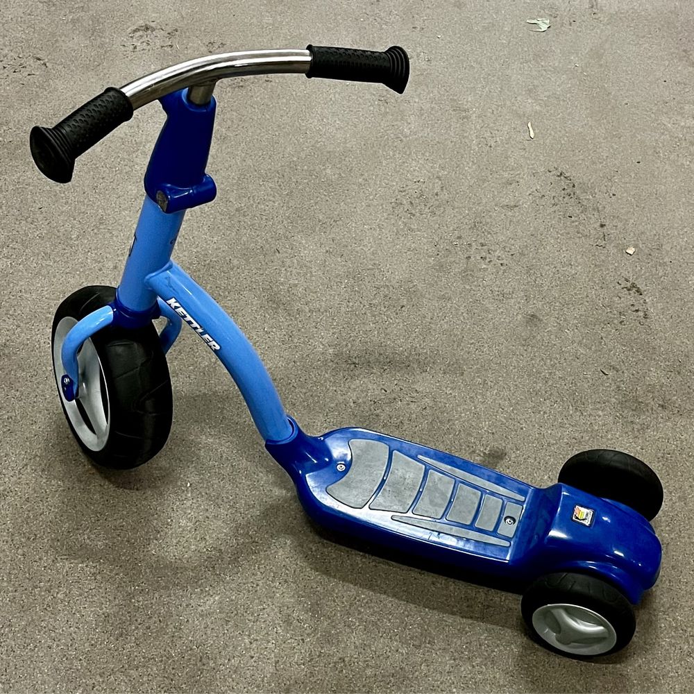 Kettler Hulajnoga Scooter niebieska, trójkołowa